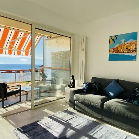 Apartment Le Vigia-vue Mer-terrasse-climatisation-parking *